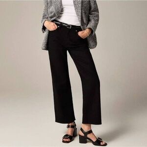 J. Crew Petite High-Rise Slim-wide Jean in 1996 semi-stretch